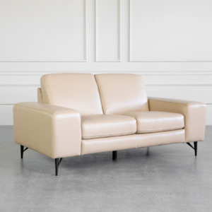 Sergio Mount L97 Leather Loveseat Angle Sergio Mount L97 Leather Loveseat Angle