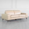Sergio Mount L97 Leather Sofa - Angle