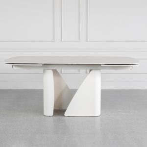 Zamora Ceramic Dining Table - Front