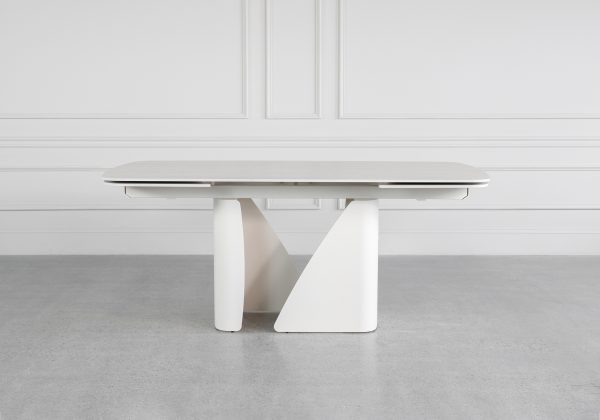 Zamora Ceramic Dining Table - Front