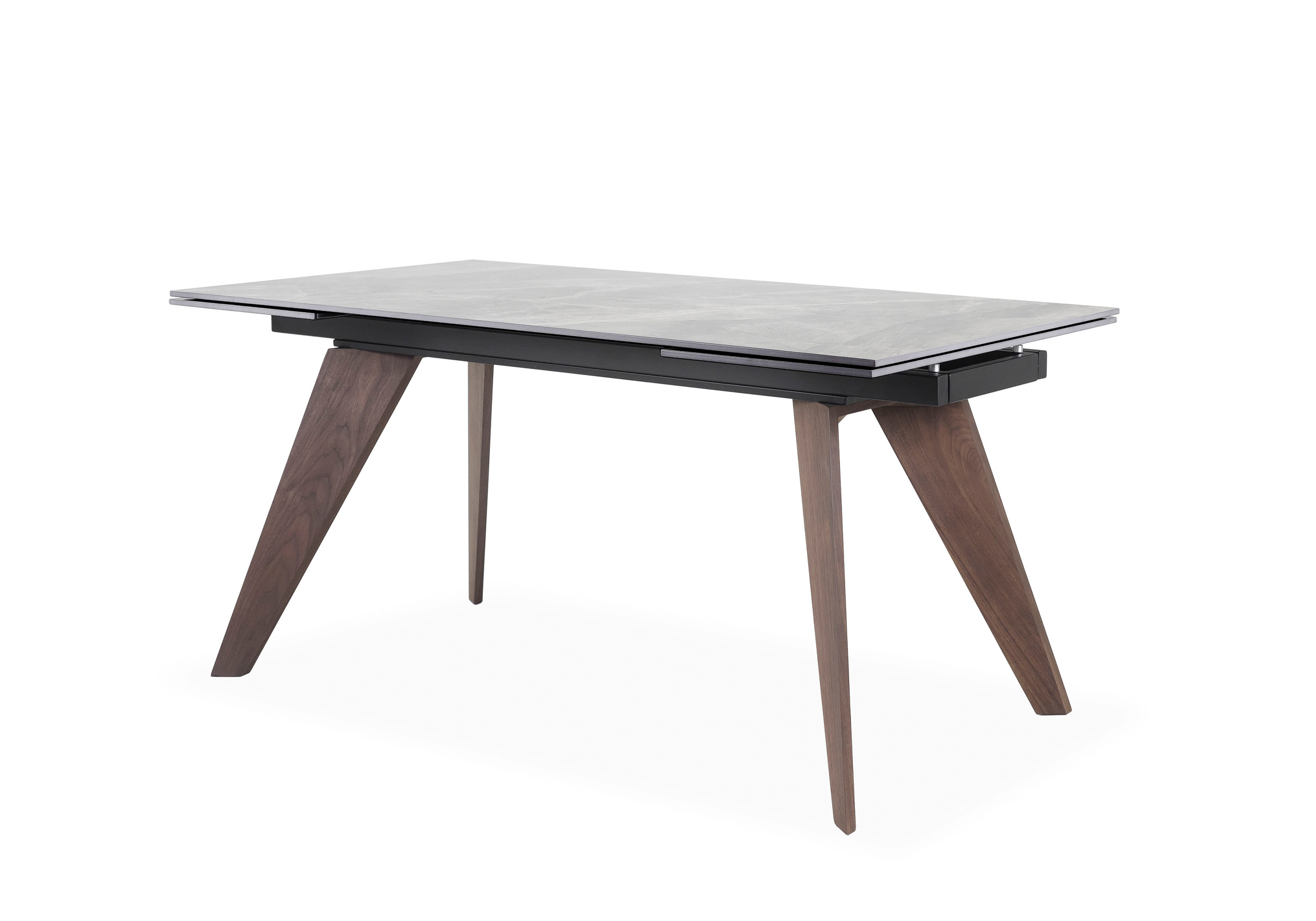 Albert Dining Table Angle Grey