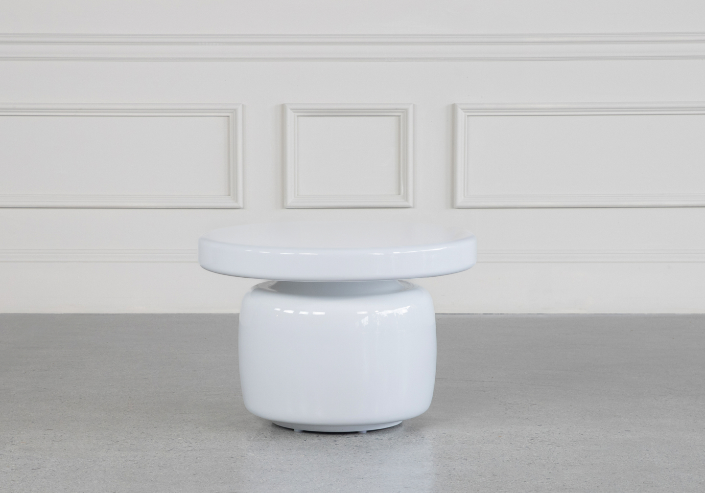 Cody BC01 White End Table Front