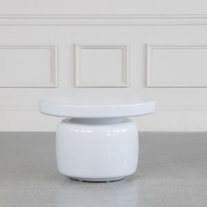 Cody BC01 White End Table - Front