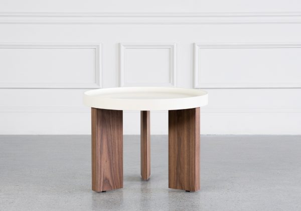 Craig BC155 Beige End Table - Front