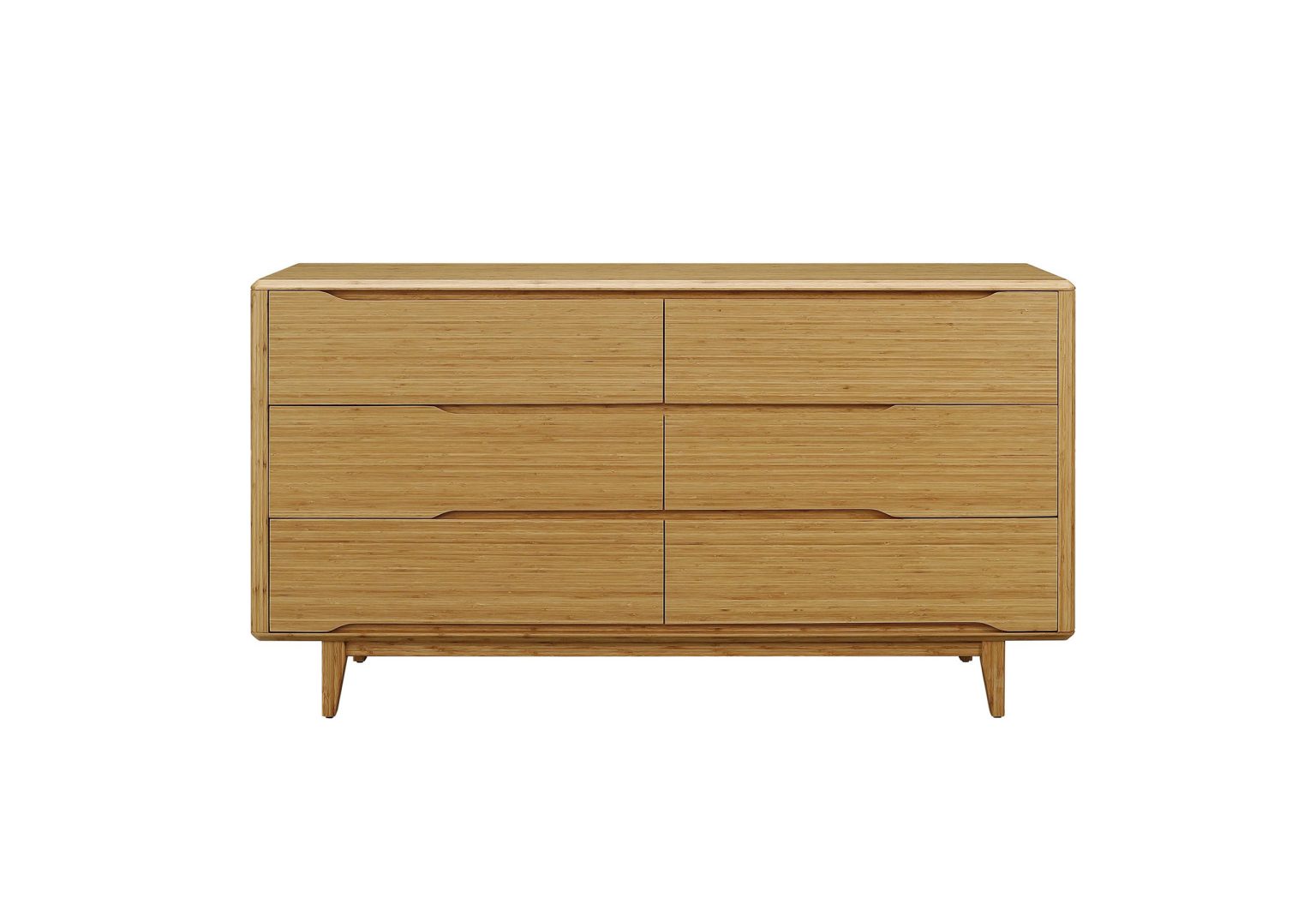 Currant Double Dresser Caramel Straight