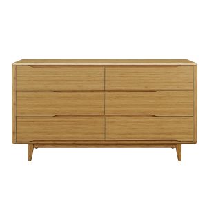 Currant Double Dresser Caramel Straight