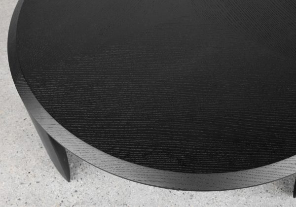 Fisher BC09 Black Oak Coffee Table - Details