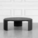 Fisher BC09 Black Oak Coffee Table Front