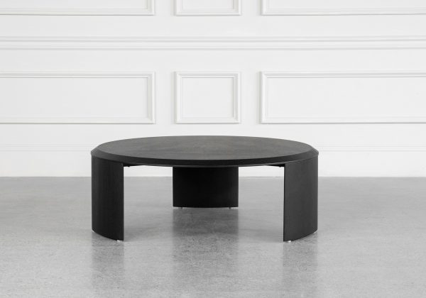Fisher BC09 Black Oak Coffee Table - Front