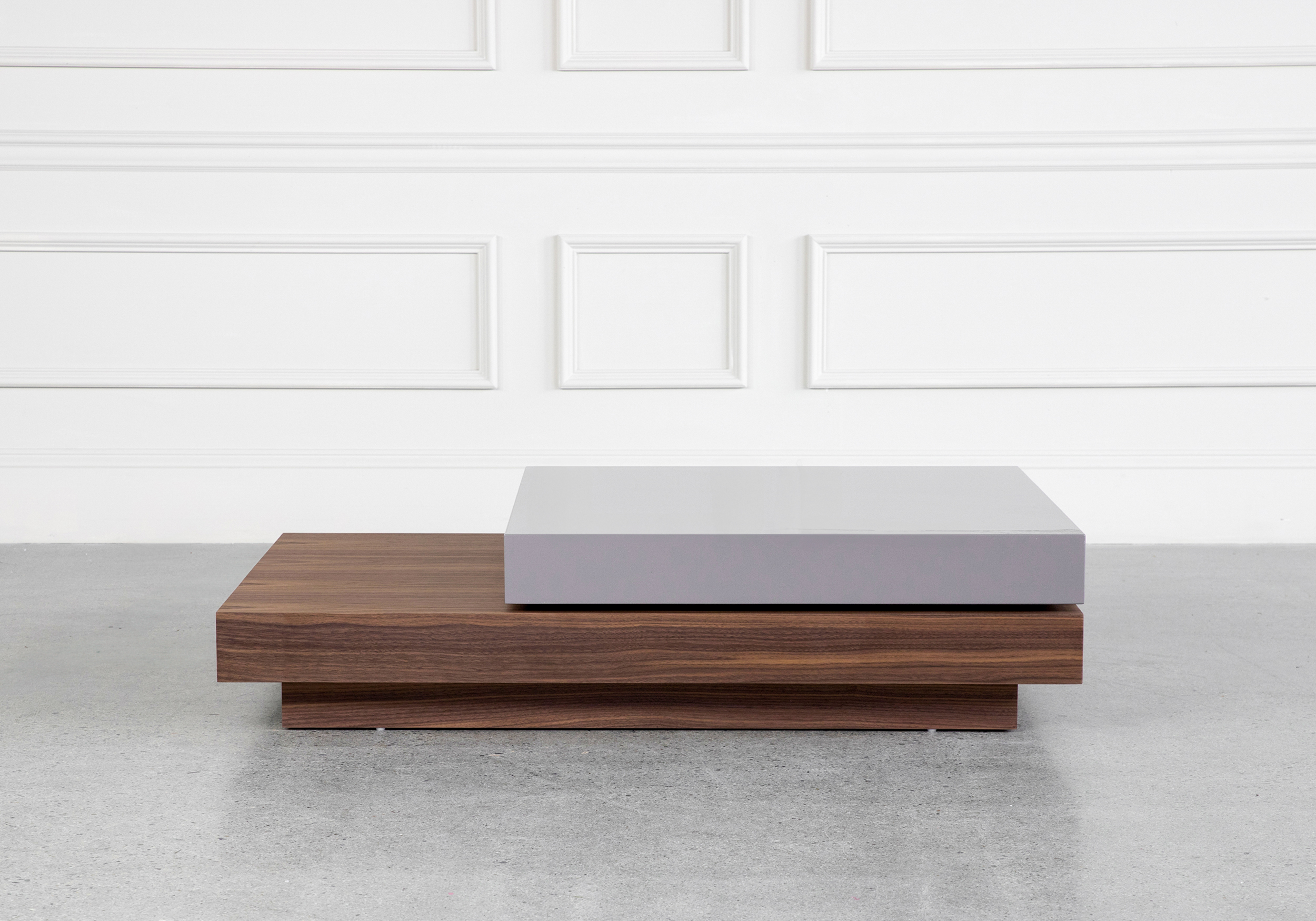 Gavin BC37 C.Wal Grey Coffee Table Front