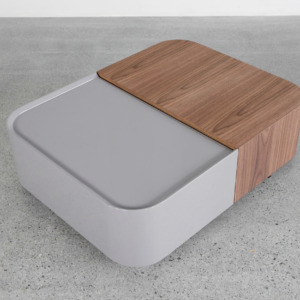 Gene C.Wal Grey Coffee Table Gene C.Wal Grey Coffee Table