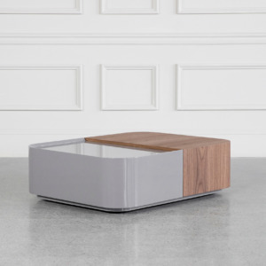 Gene C.Wal Grey Coffee Table Angle Gene C.Wal Grey Coffee Table Angle