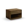 Mimosa 1Drawer Nightstand Smoked Walnut