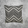 Chevron Grey Pillow Top