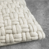 Clusp Cream Pillow Close Up