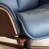 Milan Recliner Midnight Blue Close Up 1