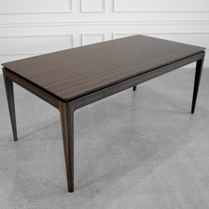 Alexander Smoked Oak Dining Table Alexander Smoked Oak Dining Table