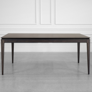 Alexander Smoked Oak Dining Table - Front