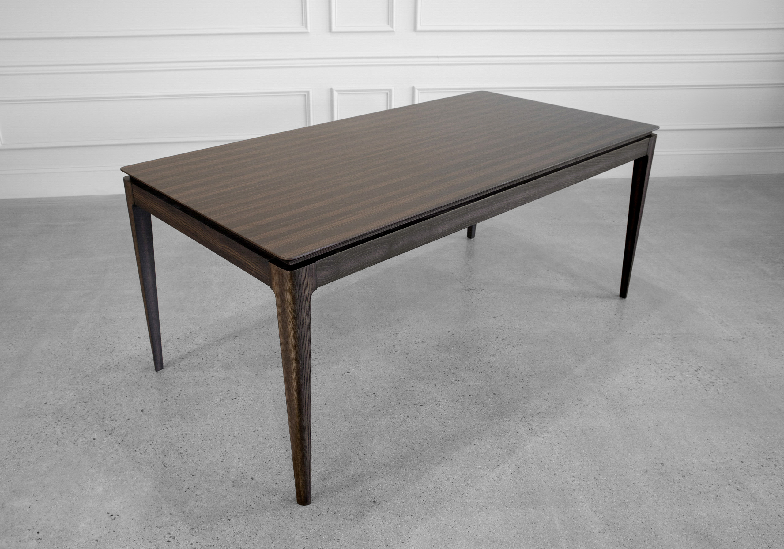 Alexander Smoked Oak Dining Table Alexander Smoked Oak Dining Table