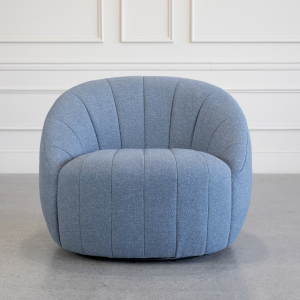 Alison Swivel Chair A360 CBlue Front