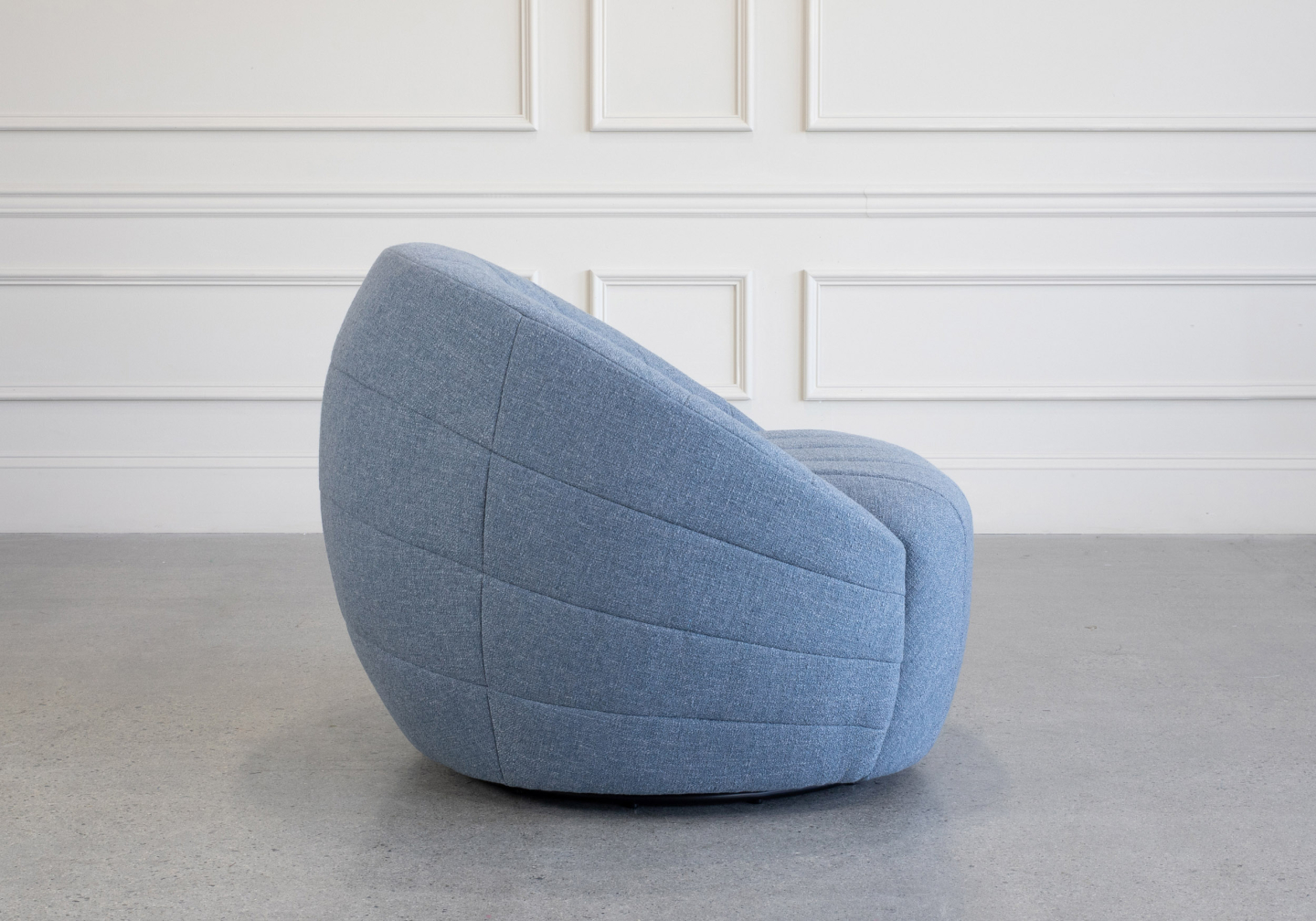 Alison Swivel Chair A360 CBlue Side