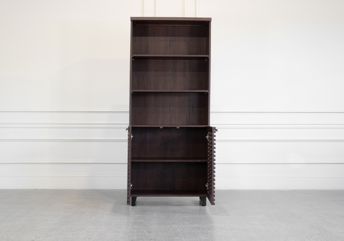 Bisana Bookcase Front Open