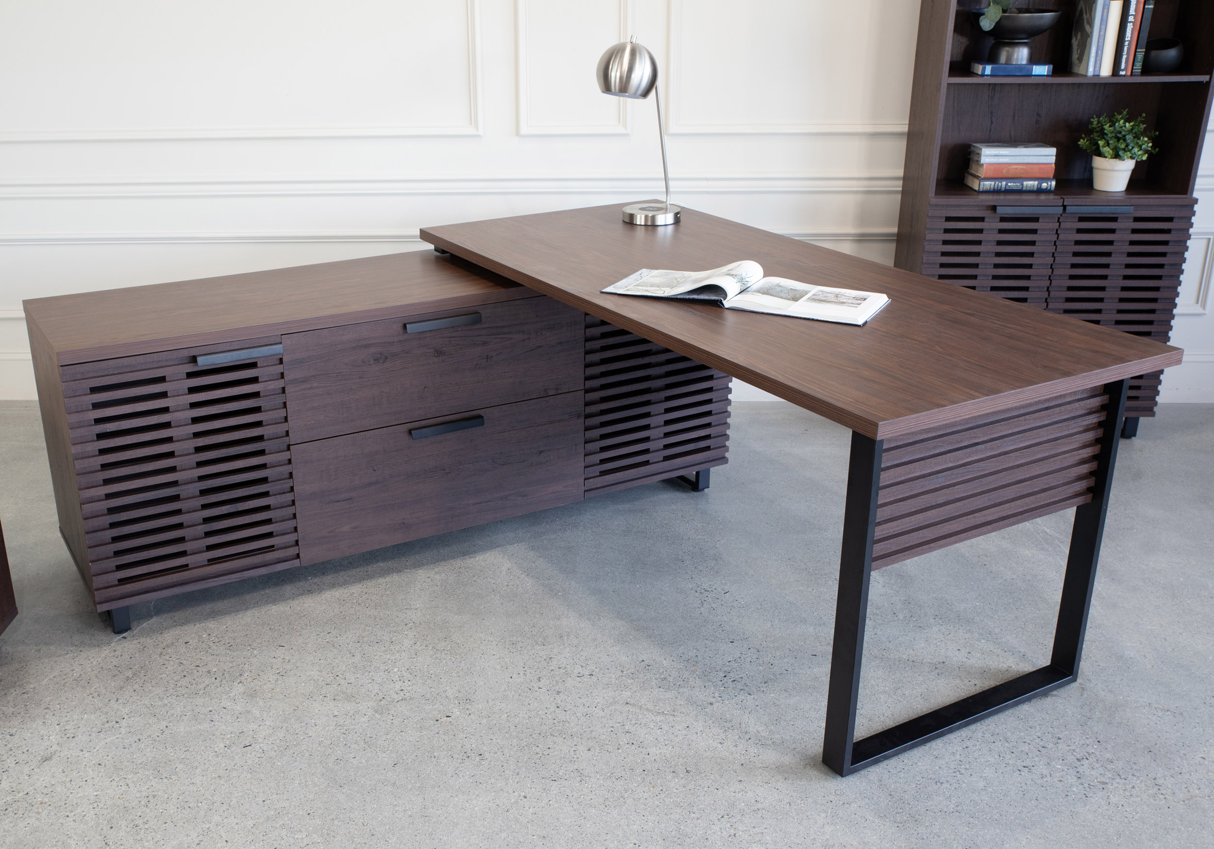 Bisana Executive Desk Detail Top Bisana Executive Desk Detail Top