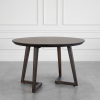 Harley Smoked Oak Dining Table - Angle
