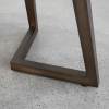 Harley Smoked Oak Dining Table - Legs