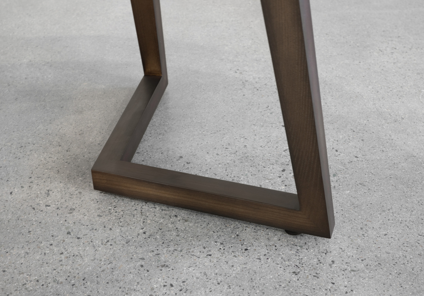 Harley Smoked Oak Dining Table - Legs
