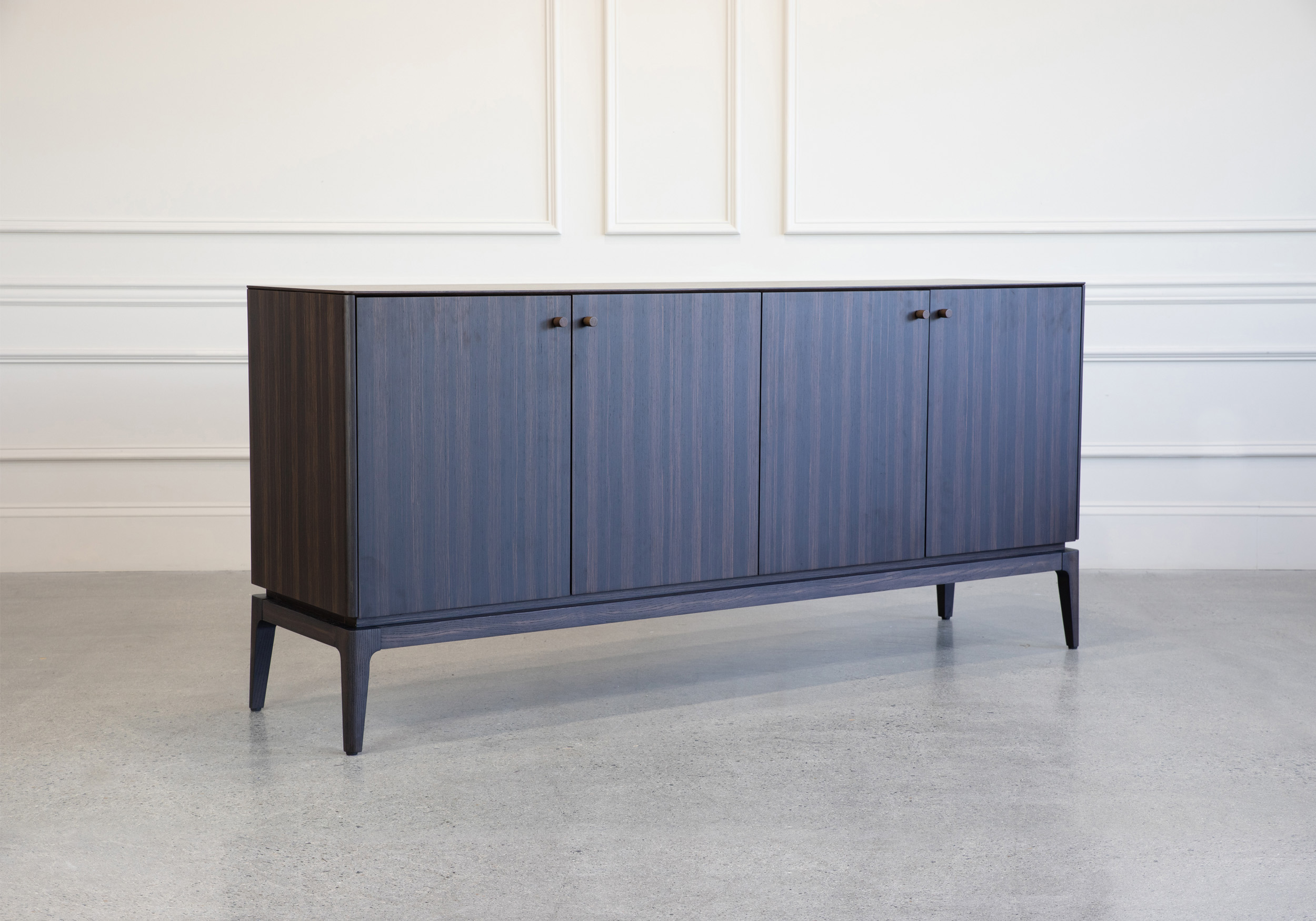 Lance Buffet Smoked Oak Angle