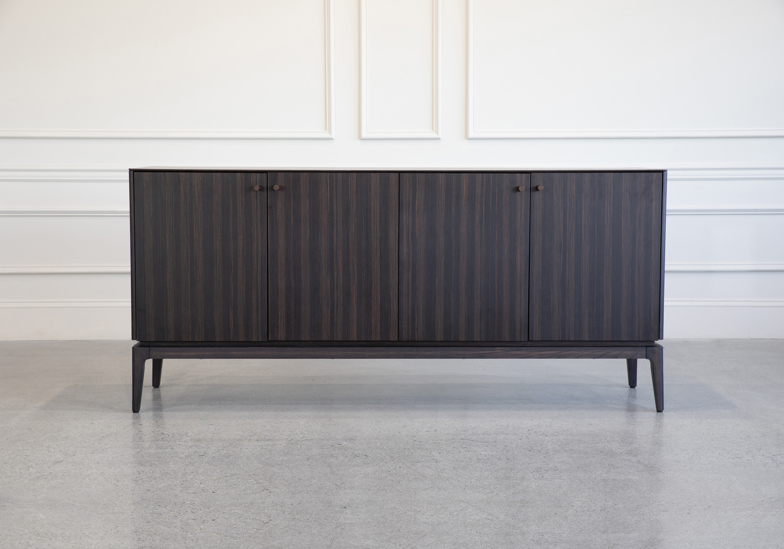 Lance Buffet Smoked Oak Front