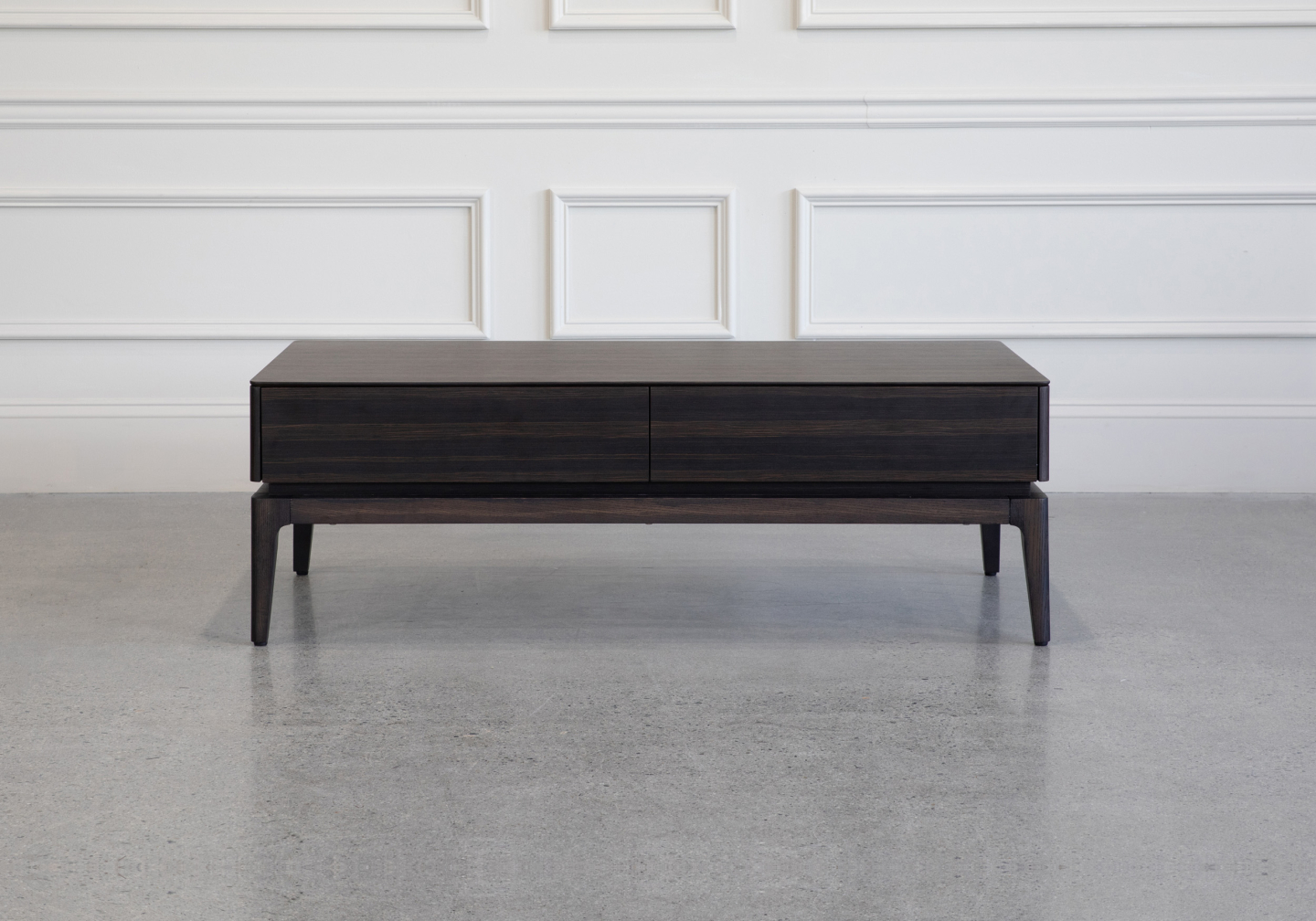 Lance Coffee Table Smoked Oak Front