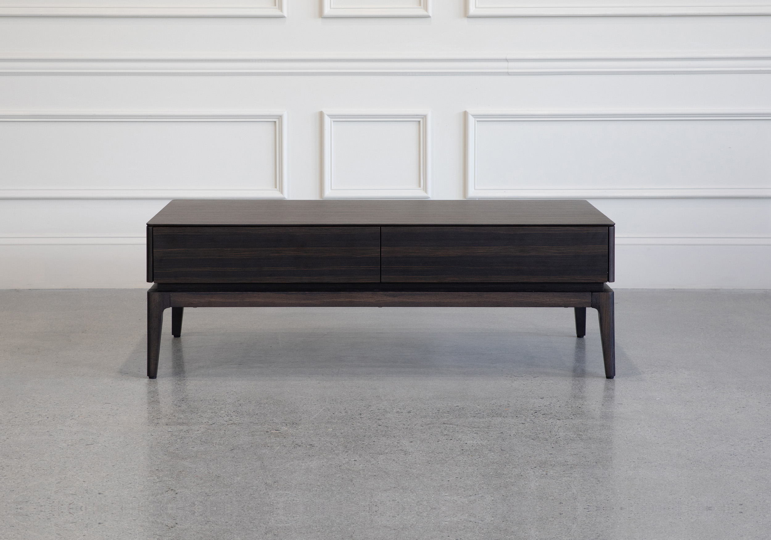 Lance Coffee Table Smoked Oak Front