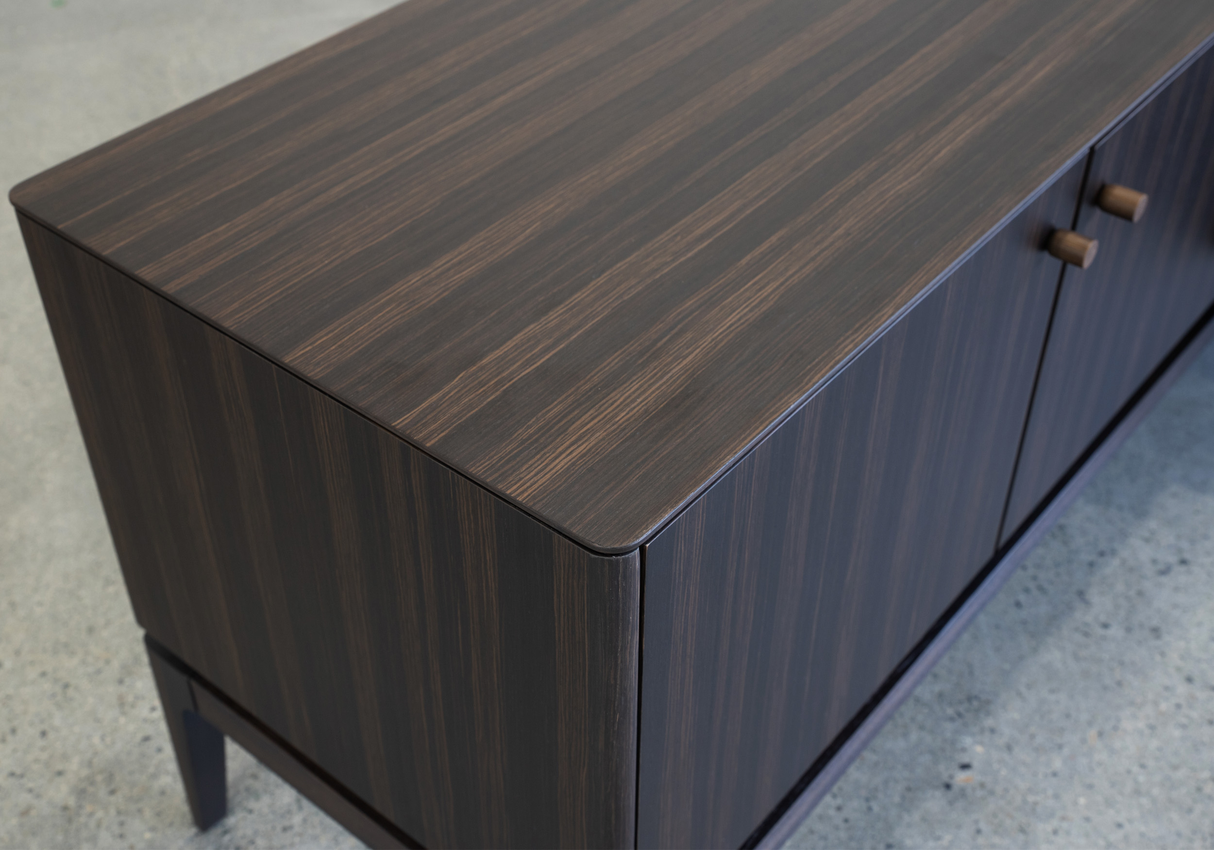 Lance TV Stand Wenge Detail Lance TV Stand Wenge Detail