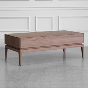 Lance Walnut Coffee Table - Angle Lance Walnut Coffee Table - Angle
