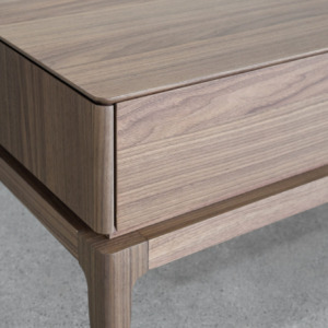 Lance Walnut Coffee Table - Close Up Lance Walnut Coffee Table - Close Up