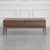 Lance Walnut Coffee Table - Front