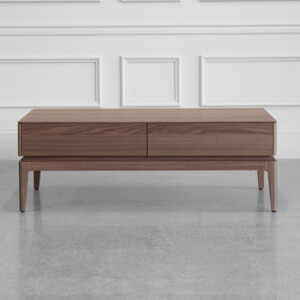 Lance Walnut Coffee Table - Front