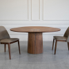 SM33 Dining Table Walnut Oil Expanded Style