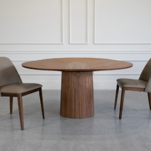 SM33 Dining Table Walnut Oil Expanded - Styled Photo SM33 Dining Table Walnut Oil Expanded - Styled Photo