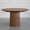 SM33 Dining Table Walnut Oil Front