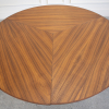 SM33 Dining Table Walnut Oil Top Detail Round