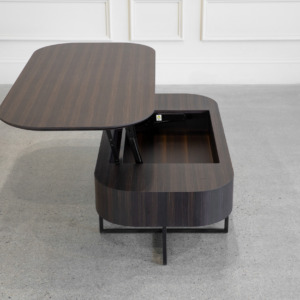 Spokane Smoked Oak Coffee Table - Lift Mechanism Spokane Smoked Oak Coffee Table - Lift Mechanism