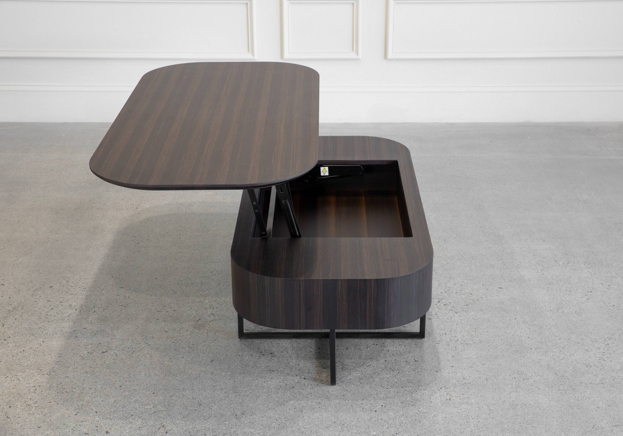 Spokane Smoked Oak Coffee Table - Lift Mechanism Spokane Smoked Oak Coffee Table - Lift Mechanism