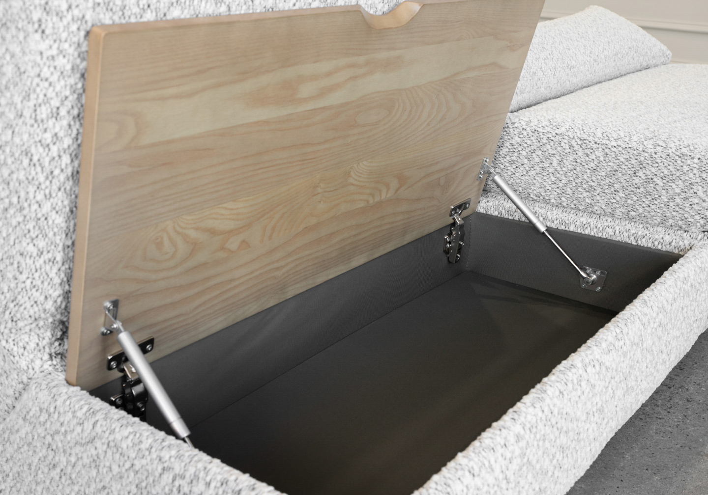 Tim Shadow G700 Sofabed - Storage Open