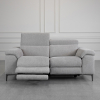 Stockholm Cloud G801 Fabric Loveseat - Front Recline