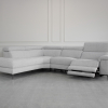 Stockholm LF G801 Cloud Fabric Sectional - Angle Recline