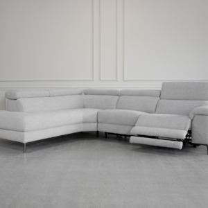 Stockholm LF G801 Cloud Fabric Sectional - Angle Recline