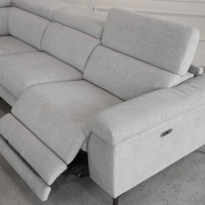 Stockholm LF G801 Cloud Fabric Sectional - Close Up